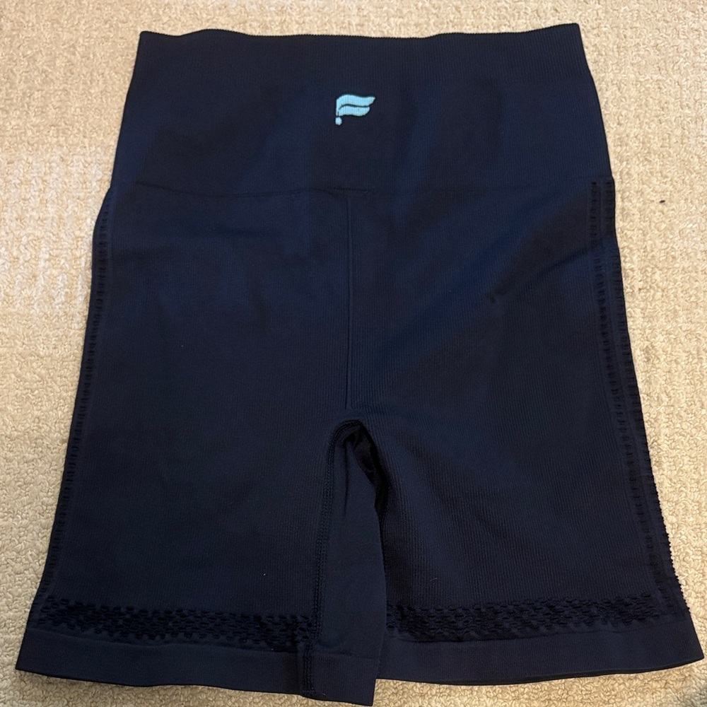 Fabletics Navy Bike Shorts